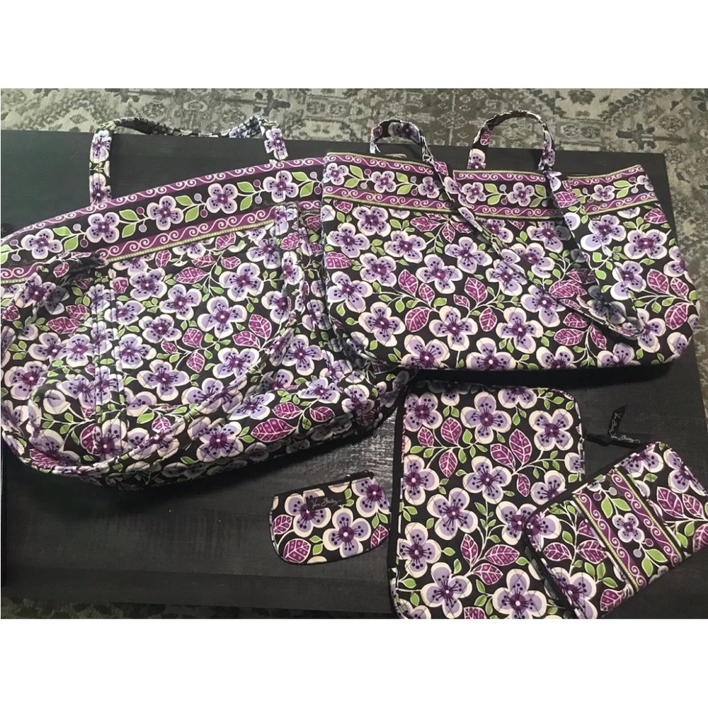 Floral Patterned Women's Bag Set